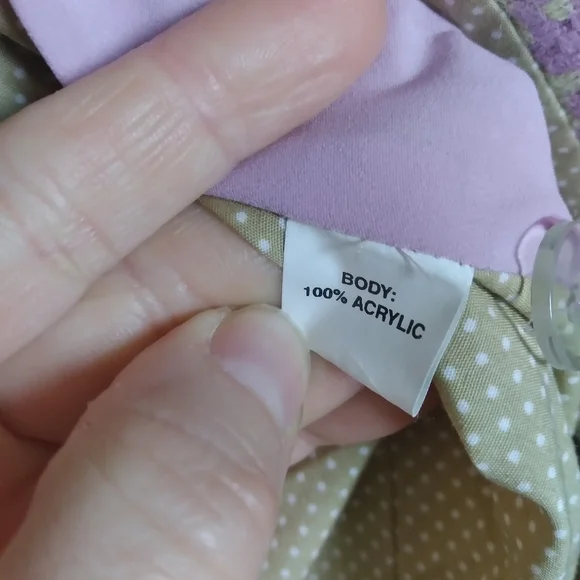 Phoebe x Kay Unger Purple and Tan Houndstooth Ruffle Trim Zip Up Blazer Size 2 - Picture 10 of 16